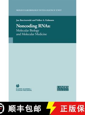 【3-4周达】Non-Coding Rnas: Molecular Biology and Molecular Medicine [9781441934086]