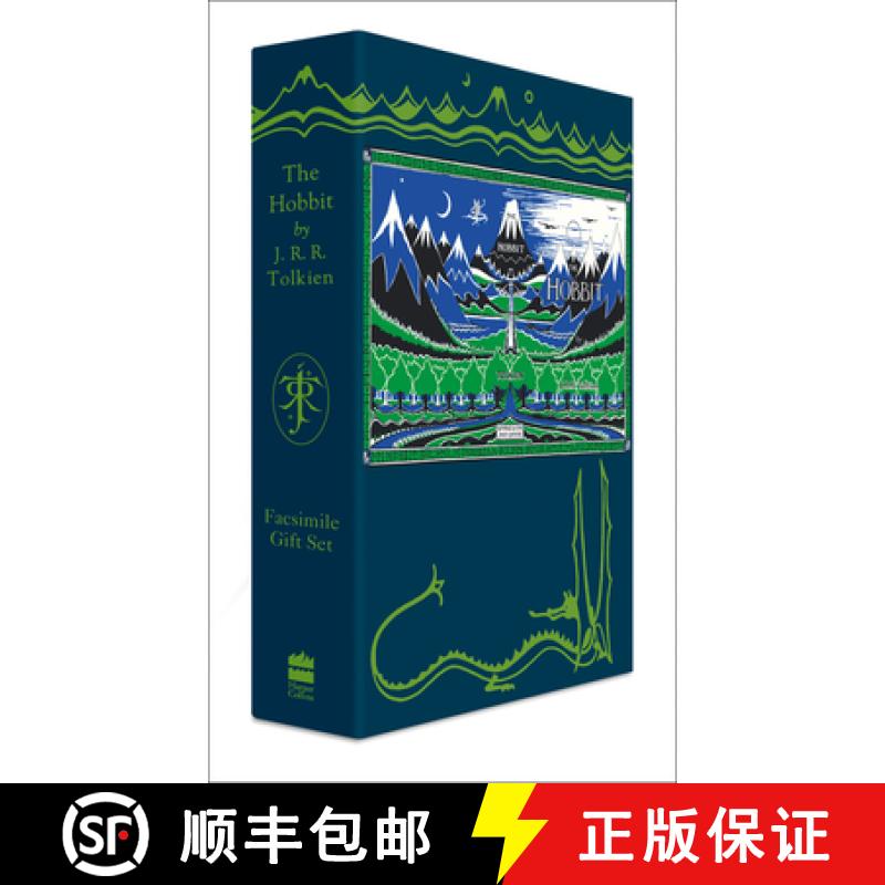 【3-4周达】Hobbit Facsimile Gift Edition [Lenticular cover] [9780008259549]