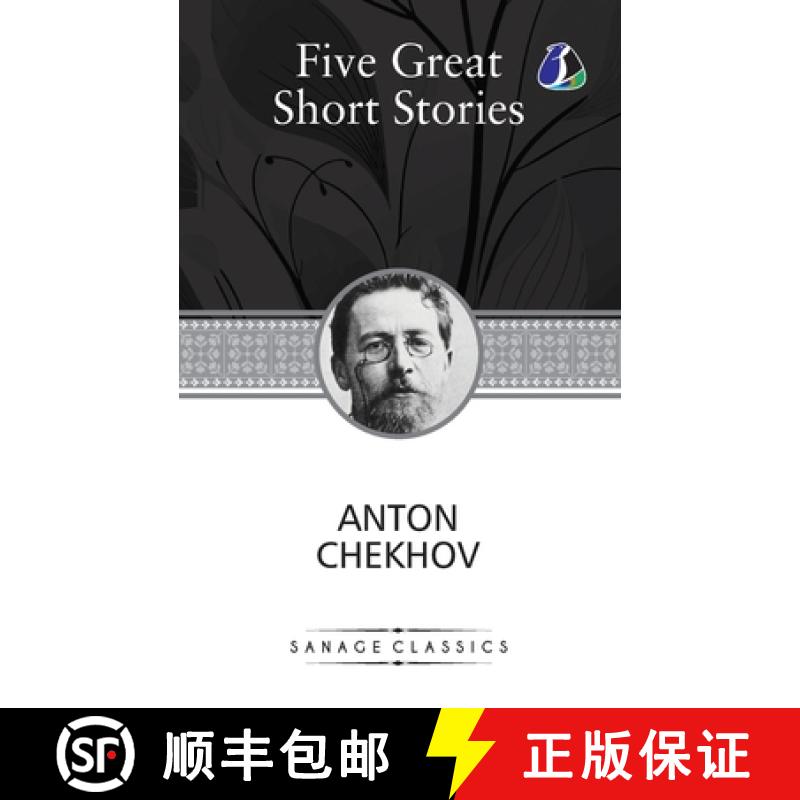 【2-3周达】Five Great Short Stories of Anton Chekhov (The Black Monk, The House with the Mezzanine, G... [9789362051677]