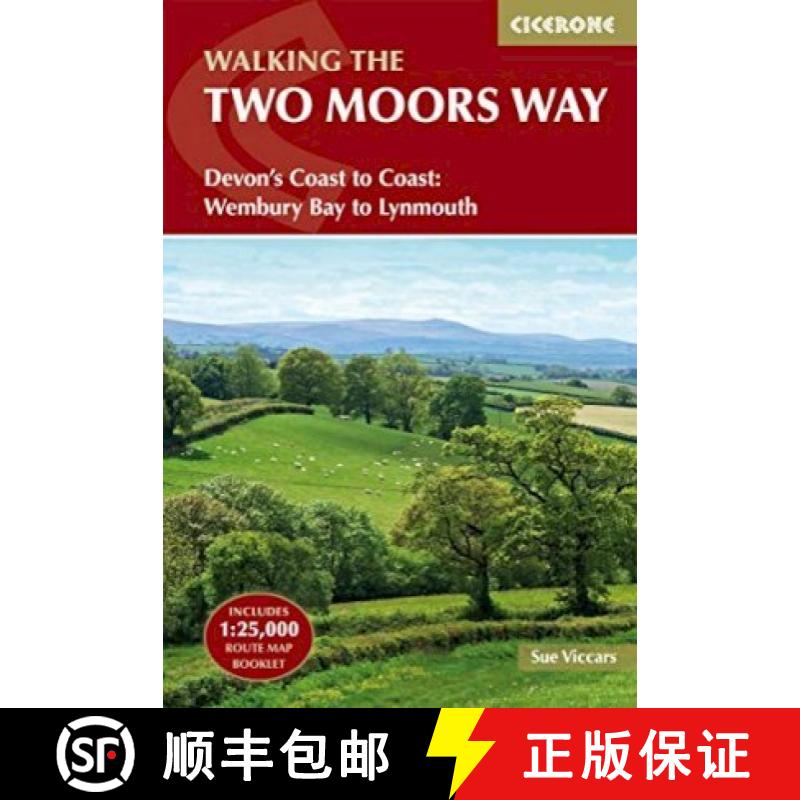【2-3周达】Two Moors Way: Devon and #039;s Coast to Coast: Wembury Bay to Lynmouth [9781852849917]