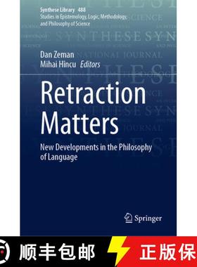 【3-4周达】Retraction Matters : New Developments in the Philosophy of Language [9783031660801]
