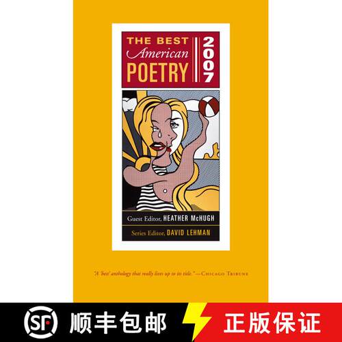 【3-4周达】精装 The Best American Poetry 2007: Series Editor David Lehman [9780743299725]