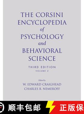 【3-4周达】The Corsini Encyclopedia of Psychology and Behavioral Science, Volume 2 (3rd Edition) [9780471270812]