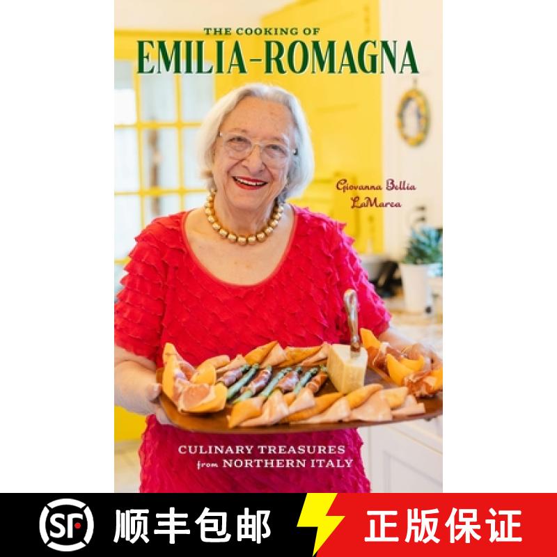 【3-4周达】The Cooking of Emilia-Romagna, Illustrated Edition: Culinary Treasures from Northern Italy [9780781814584]