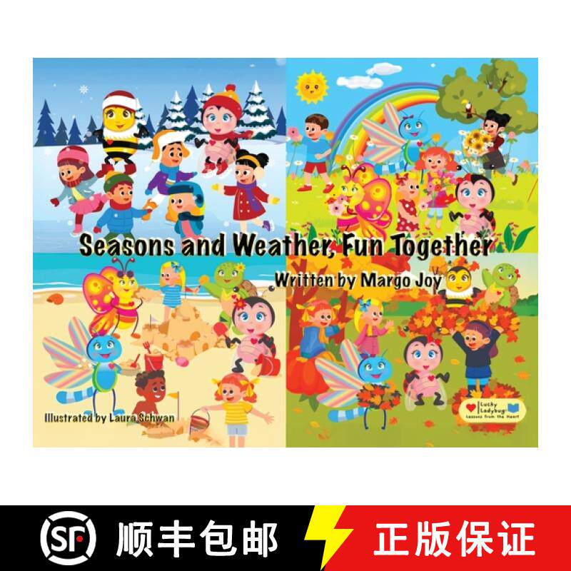 【3-4周达】Seasons and Weather, Fun Together: Lucky Ladybug and Friends [9781955447195]图片