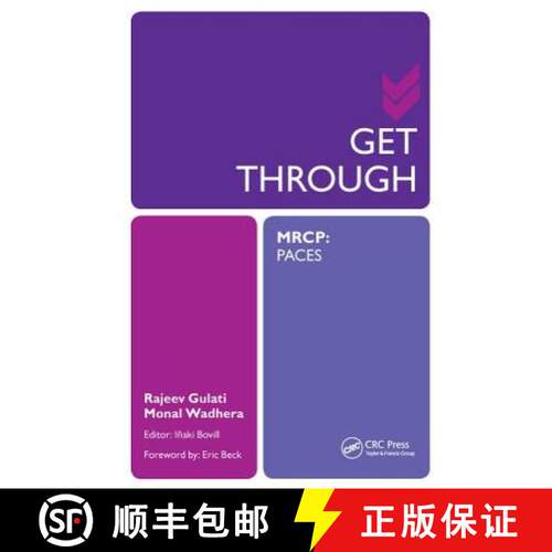 【3-4周达】精装 Get Through Mrcp: Paces [9781138451209]