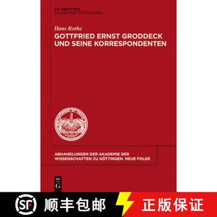 Gottfried Ernst Korrespondenten 9783110406580 seine 4周达 und Groddeck
