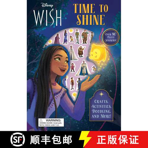 Disney Wish: Puffy Sticker Book [9780794451585]