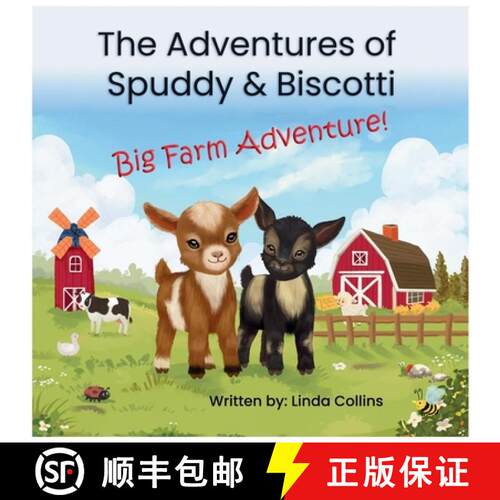 【3-4周达】The Adventures of Spuddy & Biscotti: Big Farm Adventure! [9798994999929]