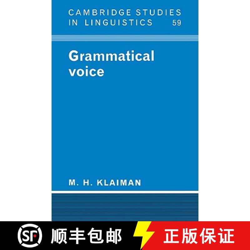 【3-4周达】Grammatical Voice: - Grammatical Voice [9780521369046]