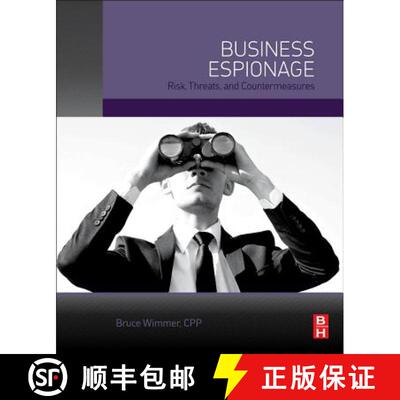 【3-4周达】Business Espionage: Risks, Threats, and Countermeasures [9780124200548]