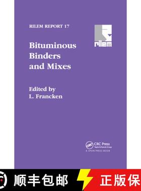 【3-4周达】Bituminous Binders and Mixes [9780367863739]