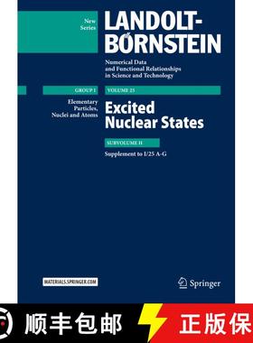 【3-4周达】Excited Nuclear States: Supplement to I/25 A-G (1st ed. 2016) [9783662487457]