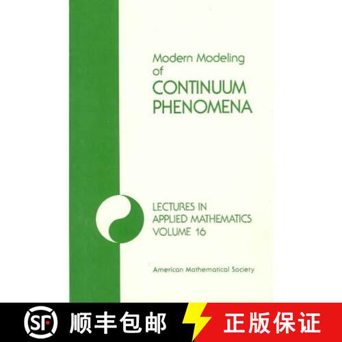【3-4周达】Modern Modeling of Continuum Phenomena [9780821811160]