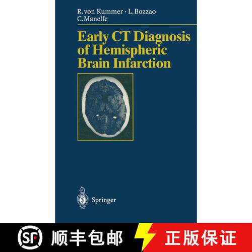 【3-4周达】Early CT Diagnosis of Hemispheric Brain Infarction [9783540600565]