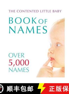 【3-4周达】Contented Little Baby Book Of Names [9780091894771]