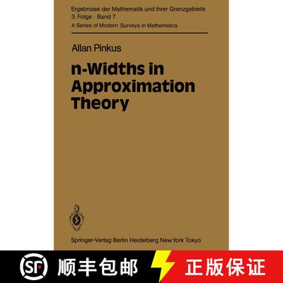 【3-4周达】n-Widths in Approximation Theory [9783642698965]