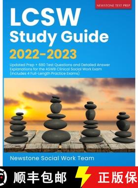 【3-4周达】LCSW Study Guide 2022-2023: Updated Prep + 680 Test Questions and Detailed Answer Explanat... [9781989726938]