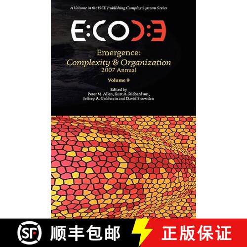 【3-4周达】精装 Emergence: Complexity and Organization 2007 Annual [9780981703237]