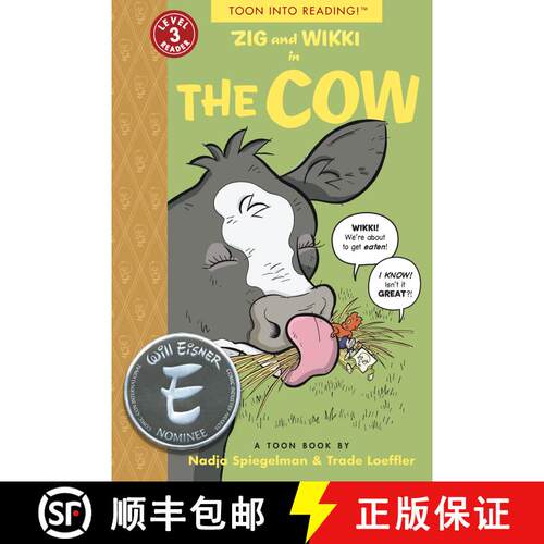 【3-4周达】Zig and Wikki in The Cow: TOON Level 3 [9781943145256]