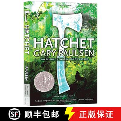 现货 手斧男孩 Hatchet 纽伯瑞奖作品 [9781416936473]