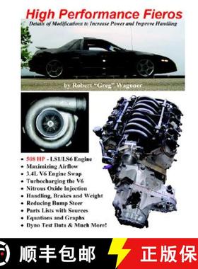 【3-4周达】High Performance Fieros, 3.4L V6, Turbocharging, LS1 V8, Nitrous Oxide [9781411680609]