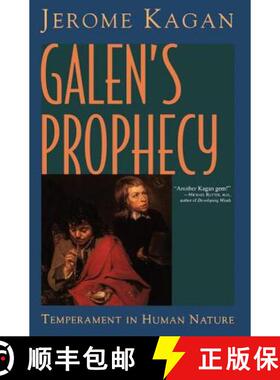 【3-4周达】Galen's Prophecy : Temperament In Human Nature [9780813333557]