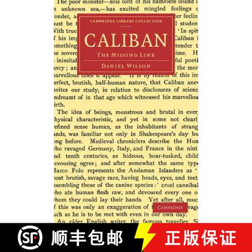 预订 Caliban: The Missing Link - Caliban: The Missing Link [9781108063678]