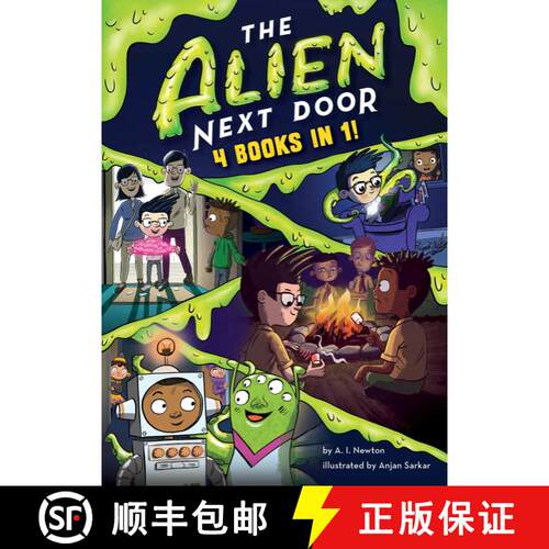 【3-4周达】The Alien Next Door: 4 books in 1! [9781499818314]