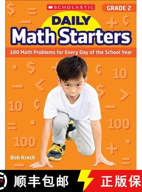 Daily Math Starters: Grade 2: 180 Math Problems for Every Day of the School Year [9781338159585]