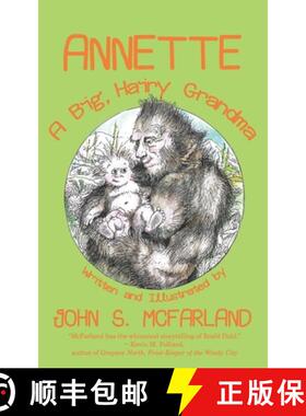 【3-4周达】Annette: A Big, Hairy Grandma [9781951716400]