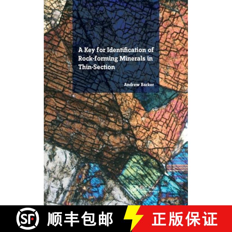 【3-4周达】A Key for Identification of Rock-Forming Minerals in Thin Section [9781138430167]