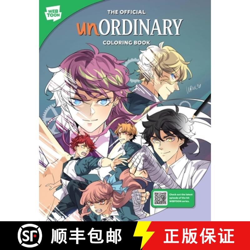 【3-4周达】The Official Unordinary Coloring Book: 46 Original Illustrations to Color and Enjoy [9780760389836]