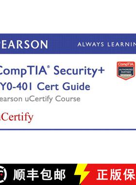 【3-4周达】Comptia Security+ Sy0-401 Pearson Ucertify Course Student Access Card [9780133961287]