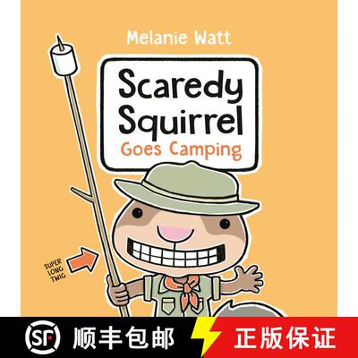 【3-4周达】Scaredy Squirrel Goes Camping [9780735269514]