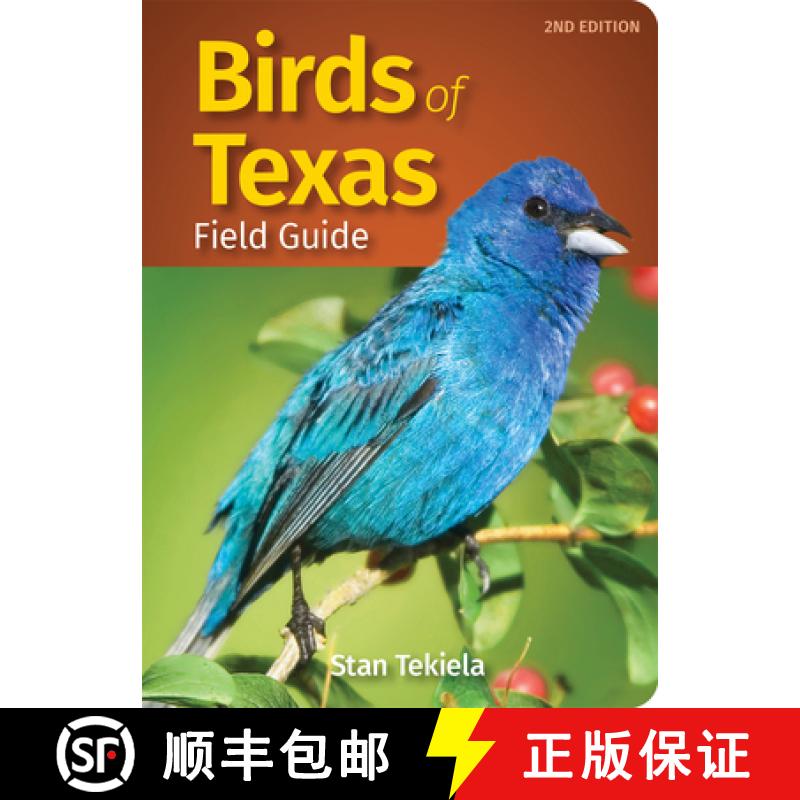【3-4周达】Birds of Texas Field Guide (Revised) [9781647550622]