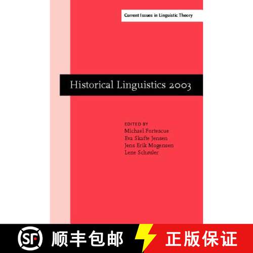 【3-4周达】精装 Historical Linguistics: Selected Papers from the 16th International Conference on His... [9789027247711]
