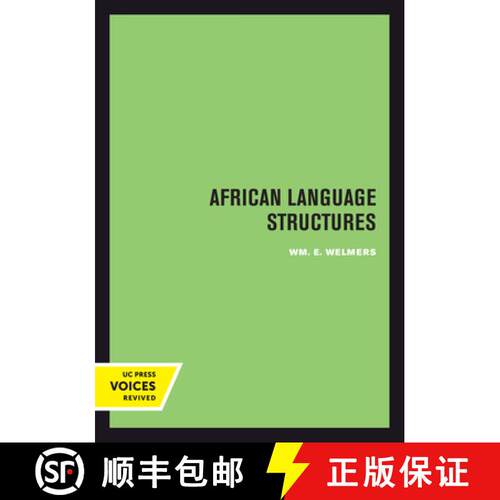 【3-4周达】African Language Structures (First Edition) [9780520302433]