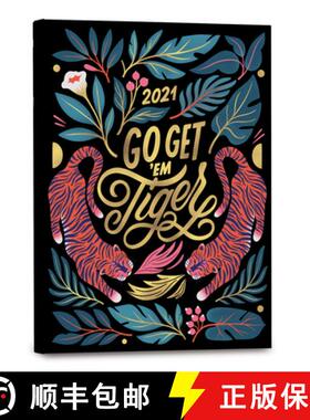 【3-4周达】GO GET EM TIGER 2021 WEEKLY PLANNER [9781531909680]
