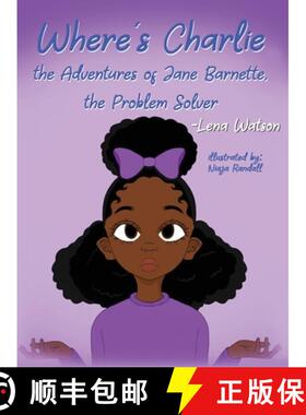 【3-4周达】Where's Charlie The Adventures of Jane Barnette, The Problem Solver [9781957054131]