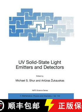 【3-4周达】UV Solid-State Light Emitters and Detectors [9781402020353]