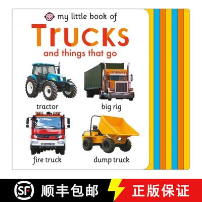 【3-4周达】精装 My Little Book of Trucks and Things That Go [9780312528140]