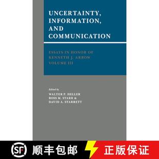 Information 4周达 Honor Kenneth Uncertainty and Volume Essays Arrow 9780521063869 Communication...