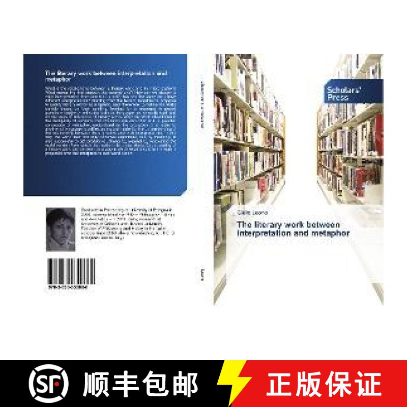 预订 The literary work between interpretation and metaphor [9783330650688]
