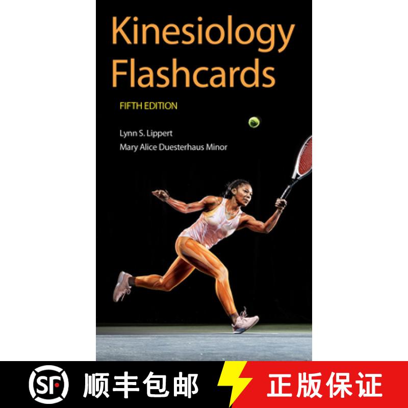 【3-4周达】Kinesiology Flashcards [9781719644549]