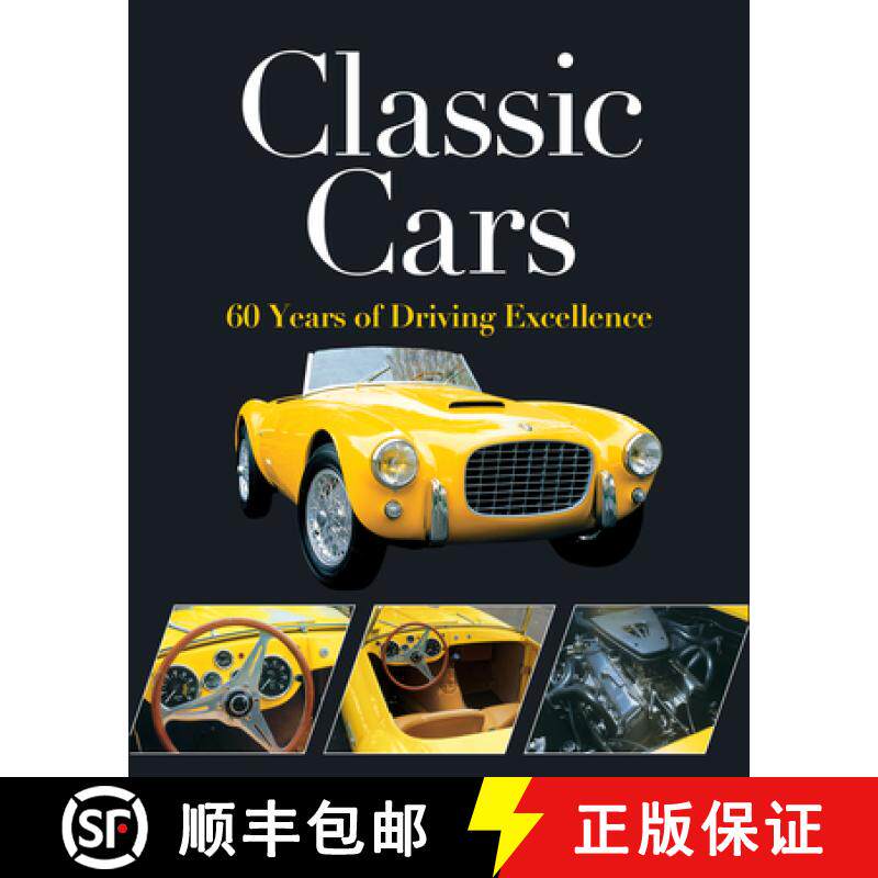 【3-4周达】精装 Classic Cars: 60 Years of Driving Excellence [9781645585923]