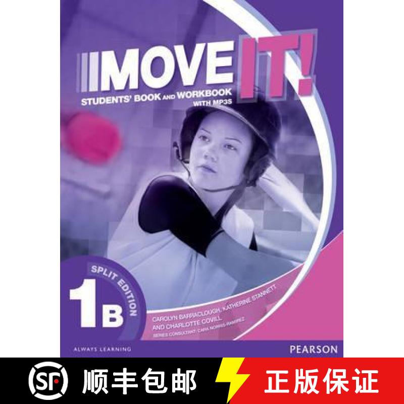 【3-4周达】Move It! 1B Split Edition & Workbook MP3 Pack [9781292104959]