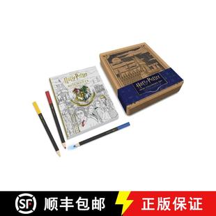 【3-4周达】Harry Potter Mini Coloring Set: Contains 64pp coloring book and 12 premium colored pencils [9798337401812]