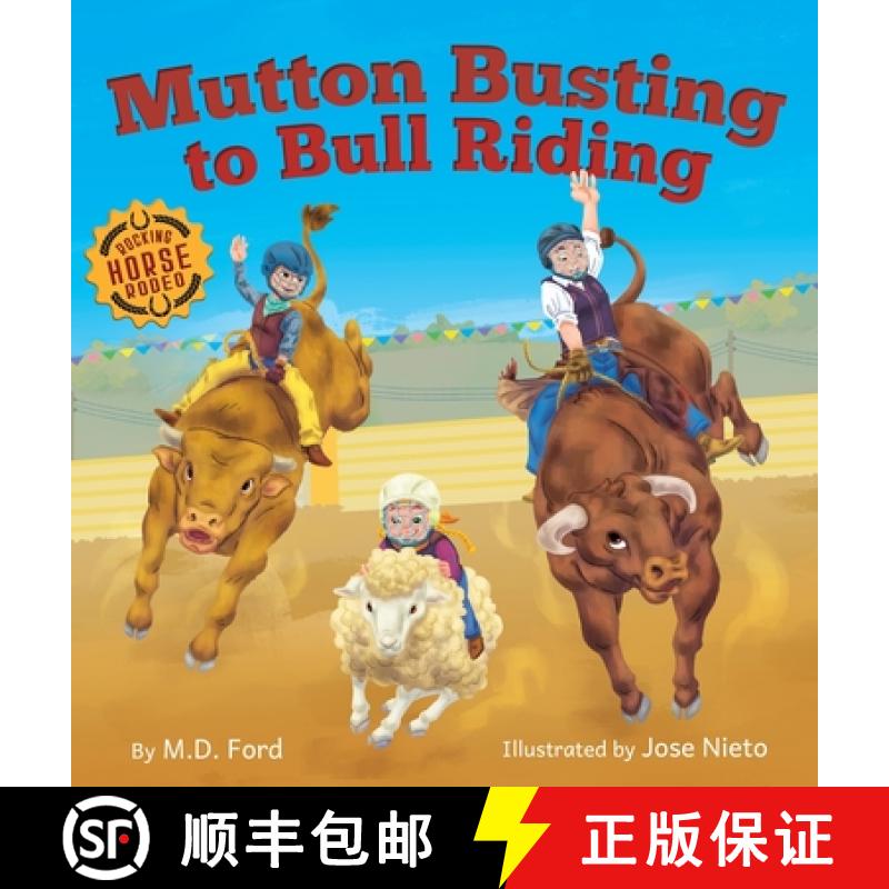 【2-3周达】Mutton Busting to Bull Riding [9781736955567]