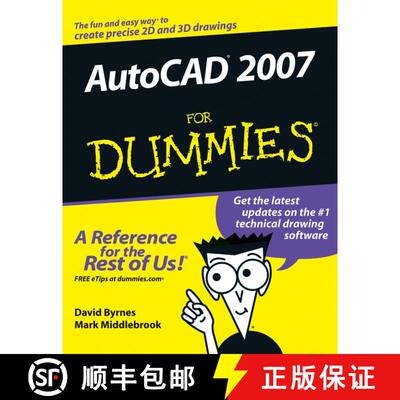 【3-4周达】Autocad 2007 For Dummies [Wiley计算机] [9780471786498]